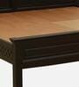 Inaaya Sheesham Wood King Size Bed In Scratch Resistant Dark Mahogany Finish