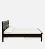 Inaaya Sheesham Wood King Size Bed In Scratch Resistant Dark Mahogany Finish