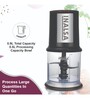 Inalsa Bullet 400W 900 Ml Capacity Electric Chopper (Black )