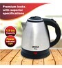 INALSA Electric Kettle Absa with 1.5 Litre Capacity (Black & Silver)