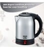 INALSA Electric Kettle Upright 1.8-Litre 1350-Watt Stainless-Steel Finish (Black & Silver)
