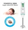 Inalsa Robot 5.0Ss 500W Hand Blender (White / Green )
