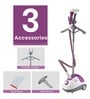 INALSA Steam Master 1600-Watt Garment Steamer (White & Purple)