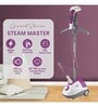 INALSA Steam Master 1600-Watt Garment Steamer (White & Purple)