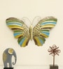 Inaya Butterfly Multicolour Iron Wall Art