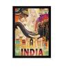 Incredible India Framed Canvas Art Print