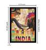 Incredible India Framed Canvas Art Print