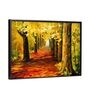 Incredible Nature Multicolour Synthetic Wood Framed Canvas Wall Painting