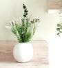 Incyy White Iron Vase