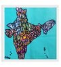 India  Handmade Acrylic Paint On Canvas Unframed