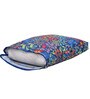 Mimosa Floral- Medium Blue Fabric Pet Bed