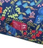 Mimosa Floral- Medium Blue Fabric Pet Bed