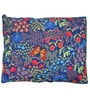 Mimosa Floral- Medium Blue Fabric Pet Bed
