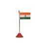 12 cm Indian Flag Table Top
