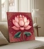 (1Pc) Multicolor Canvas Beautiful Lotus Wall Art