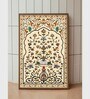 Indian Art Wall Decor Mughal Floral Art