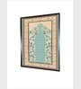Mughaltyle Floral Canvas Framed Wall Painting