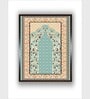 Mughaltyle Floral Canvas Framed Wall Painting