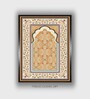 Mughaltyle Floral Canvas Framed Wall Painting