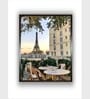 Stunning Eiffel Tower Printed Canvas Framed Wall Painting