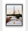 Stunning Eiffel Tower Printed Canvas Framed Wall Painting