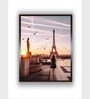Stunning Eiffel Tower Printed Canvas Framed Wall Painting