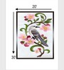 Indian Bird Canvas Framed Wall Painting