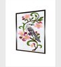 Indian Bird Canvas Framed Wall Painting