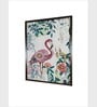 Indian Elephant Canvas Framed Wall Painting