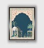 Indian Mughal Canvas Framed Wall Painting