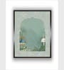 Indian Mughal Canvas Framed Wall Painting