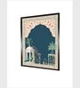 Indian Mughal Canvas Framed Wall Painting