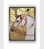 Persian Horse Canvas Framed Wall Painting