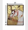Persian Horse Canvas Framed Wall Painting