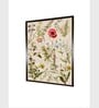 Red Floral And Botanical Canvas Framed Wall Painting