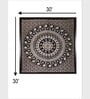 Warli Printed Canvas Framed Wall Painting