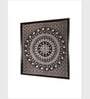 Warli Printed Canvas Framed Wall Painting