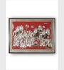 Bandana Printed Canvas Framed Wall Painting