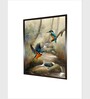Green Framed Canvas Framed Wall Painting