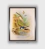 Green Framed Canvas Framed Wall Painting