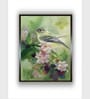 Green Framed Canvas Framed Wall Painting