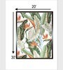 Tropical Forest Jungle Canvas Framed Wall Painting