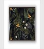 Tropical Forest Jungle Canvas Framed Wall Painting