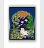 Indian Cow Pichwai Canvas Framed Wall Painting