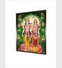 Ram Darbar Printed Canvas Framed Wall Painting