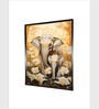 Elephant Canvas Framed Wall Painting