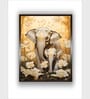 Elephant Canvas Framed Wall Painting