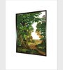 King Queen Canvas Framed Wall Painting