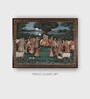 Pink Religious Canvas Framed Wall Painting