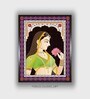Indian Pichwai Folk Canvas Framed Wall Painting